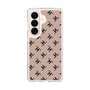 スリムプロテクションケース［ Chell classy - Logo - Beige ］