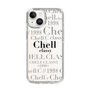 スリムプロテクションケース［ Chell classy - Logotype ］