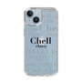 スリムプロテクションケース［ Chell classy - Logotype ］
