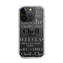 スリムプロテクションケース［ Chell classy - Logotype ］