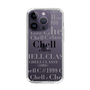 スリムプロテクションケース［ Chell classy - Logotype ］