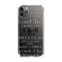 スリムプロテクションケース［ Chell classy - Logotype ］