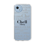 スリムプロテクションケース［ Chell classy - Logotype ］