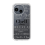スリムプロテクションケース［ Chell classy - Logotype ］