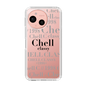 スリムプロテクションケース［ Chell classy - Logotype ］