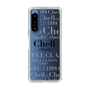 スリムプロテクションケース［ Chell classy - Logotype ］