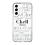 スリムプロテクションケース［ Chell classy - Logotype ］