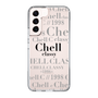 スリムプロテクションケース［ Chell classy - Logotype ］