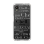 スリムプロテクションケース［ Chell classy - Logotype ］