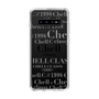 スリムプロテクションケース［ Chell classy - Logotype ］
