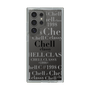 スリムプロテクションケース［ Chell classy - Logotype ］