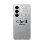 スリムプロテクションケース［ Chell classy - Logotype ］