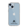 スリムプロテクションケース［ Chell classy - Simple Logo ］