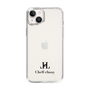 スリムプロテクションケース［ Chell classy - Simple Logo ］