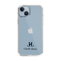 スリムプロテクションケース［ Chell classy - Simple Logo ］