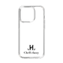 スリムプロテクションケース［ Chell classy - Simple Logo ］