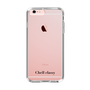 スリムプロテクションケース［ Chell classy - Simple Logotype ］