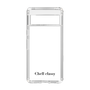 スリムプロテクションケース［ Chell classy - Simple Logotype ］