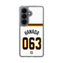 スリムプロテクションケース［ 読売ジャイアンツ - #063 HANADA - ホーム ］