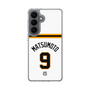 スリムプロテクションケース［ 読売ジャイアンツ - #9 MATSUMOTO - ホーム ］