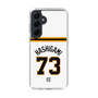 スリムプロテクションケース［ 読売ジャイアンツ - #73 HASHIGAMI - ホーム ］