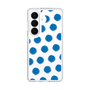 スリムプロテクションケース［ オリジナル - 推し色水玉 - ブルー ］