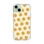 スリムプロテクションケース［ オリジナル - 推し色水玉 - オレンジ ］