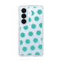 スリムプロテクションケース［ オリジナル - 推し色水玉 - グリーン ］