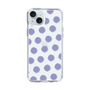 スリムプロテクションケース［ オリジナル - 推し色水玉 - パープル ］