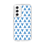 スリムプロテクションケース［ オリジナル - 推し色三角 - ブルー ］