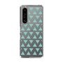 スリムプロテクションケース［ オリジナル - 推し色三角 - グリーン ］
