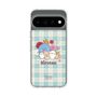 スリムプロテクションケース［ しろたん - フラワーガーデン ］