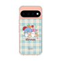スリムプロテクションケース［ しろたん - フラワーガーデン ］