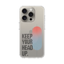 スリムプロテクションケース［ オリジナル - ドットオーバーレイ - KEEP YOUR HEAD UP/A ］