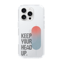 スリムプロテクションケース［ オリジナル - ドットオーバーレイ - KEEP YOUR HEAD UP/A ］