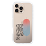 スリムプロテクションケース［ オリジナル - ドットオーバーレイ - KEEP YOUR HEAD UP/A ］