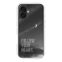 スリムプロテクションケース［ オリジナル - ドットオーバーレイ - FOLLOW YOUR HEART/B ］