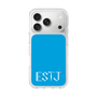 スリムプロテクションケース［ オリジナル - ESTJ 幹部 - アルファベット - ブルー ］