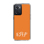 スリムプロテクションケース［ オリジナル - ESFP エンターテイナー - アルファベット - オレンジ ］