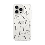 スリムプロテクションケース［ LANVIN COLLECTION - タイポグラフィ - グレー ］