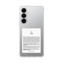 スリムプロテクションケース［ KLON - ラベル - ホワイト ］