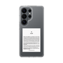 スリムプロテクションケース［ KLON - ラベル - ホワイト ］