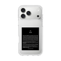 スリムプロテクションケース［ KLON - ラベル - ブラック ］