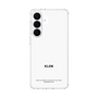 スリムプロテクションケース［ KLON - ロゴ - ホワイト ］