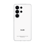 スリムプロテクションケース［ KLON - ロゴ - ホワイト ］