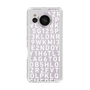 スリムプロテクションケース［ KLON - シリアルナンバー/B - ホワイト ］