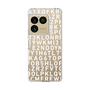 スリムプロテクションケース［ KLON - シリアルナンバー/B - ホワイト ］