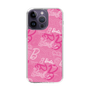 スリムプロテクションケース［ Barbie - ロゴパターン1 ］
