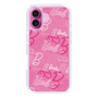 スリムプロテクションケース［ Barbie - ロゴパターン1 ］