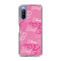 スリムプロテクションケース［ Barbie - ロゴパターン1 ］